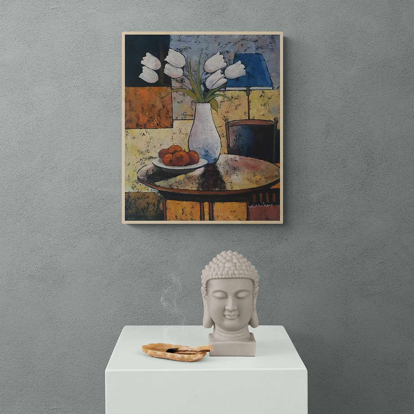 Cuadro Bodegon Texturas 50x60 cm