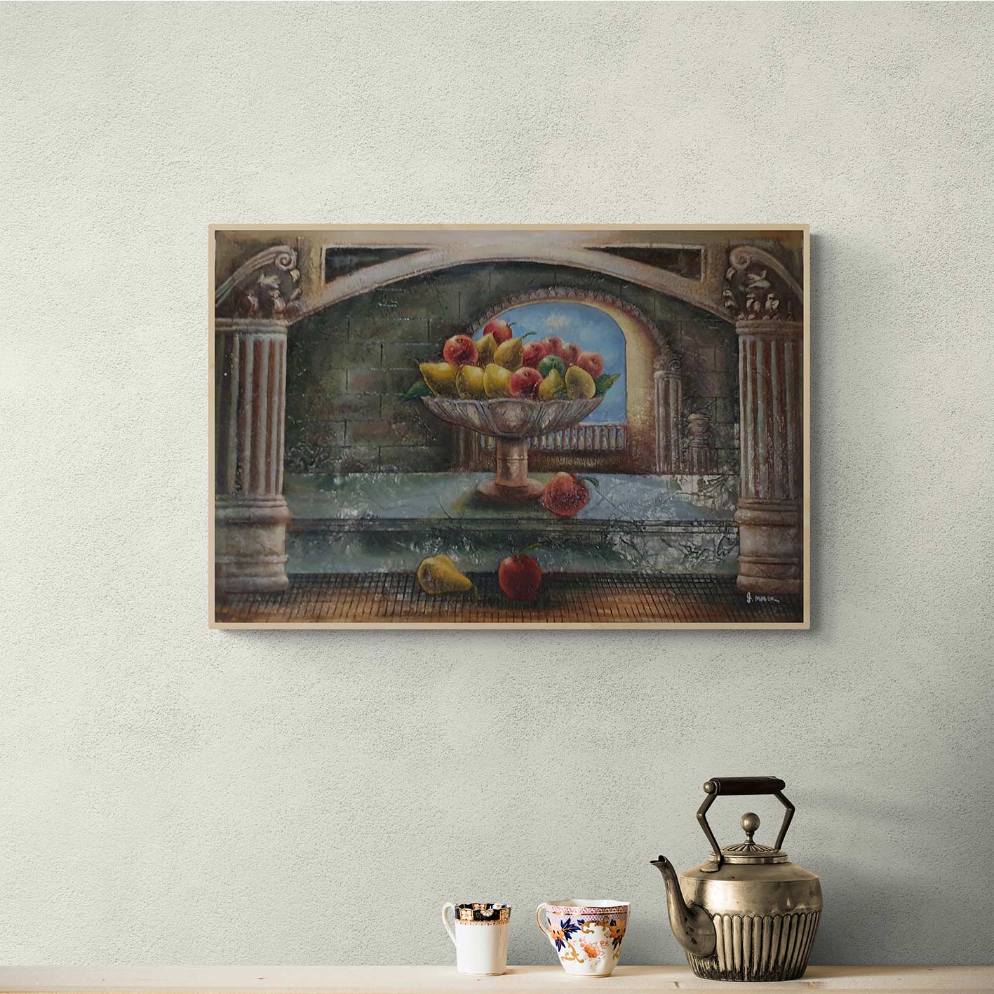 Cuadro Ceramicas Decoracion 90x60 cm