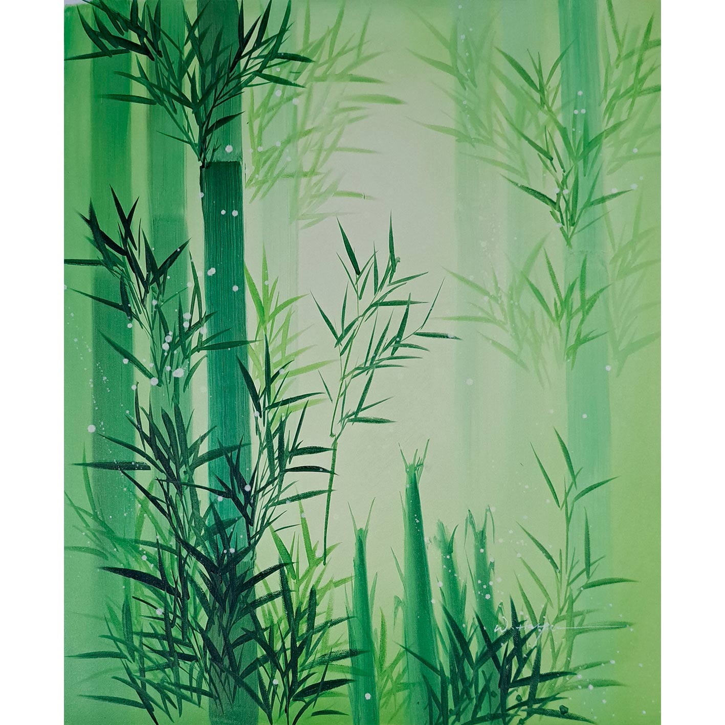 Cuadro Diptico Bambu  50x60 cm [2 piezas]