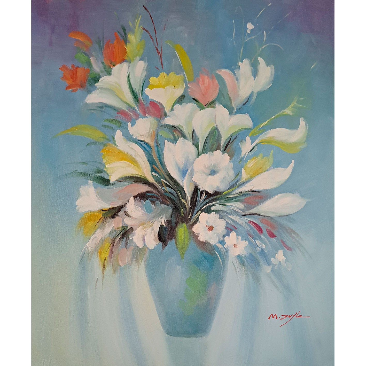Cuadro Flores Fantasia 50x60 cm
