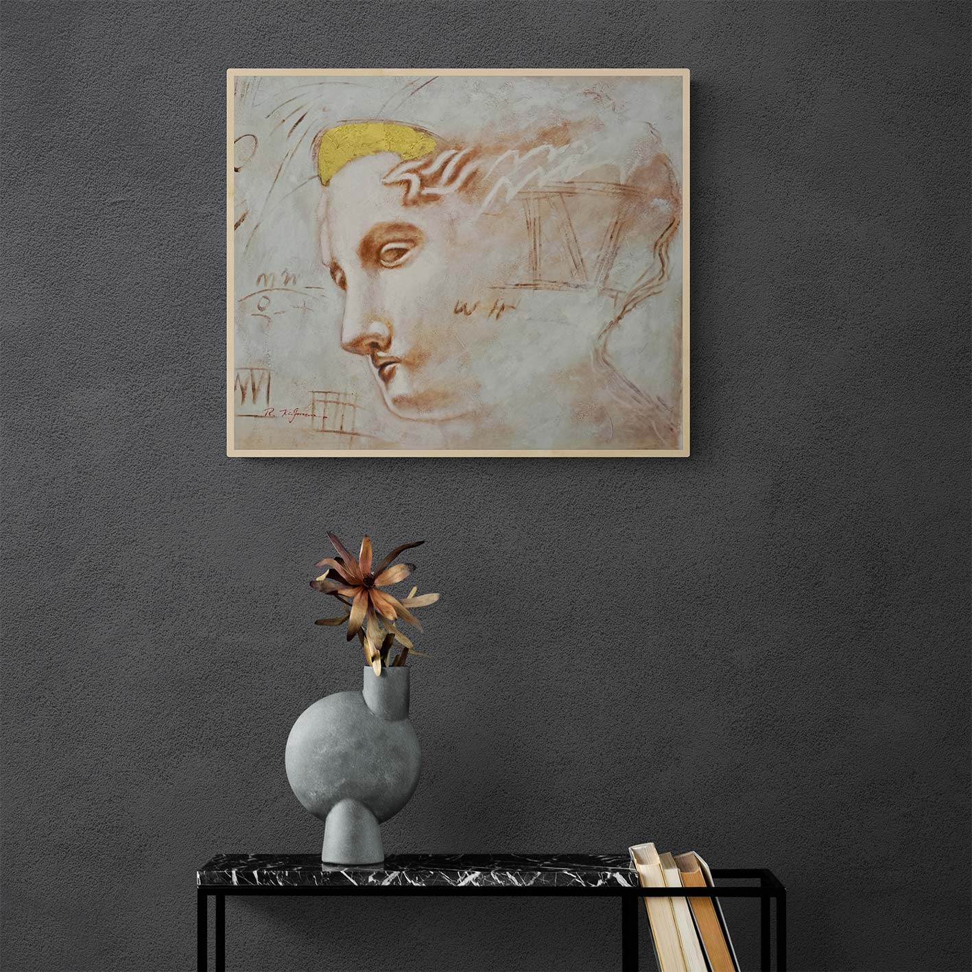 Cuadro Oleo Lienzo  Roma