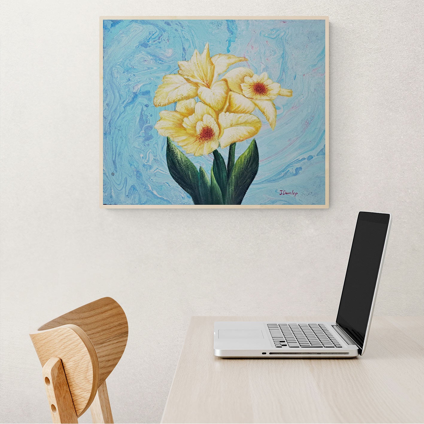 Cuadro Tulipanes Horizontal 60x50 cm
