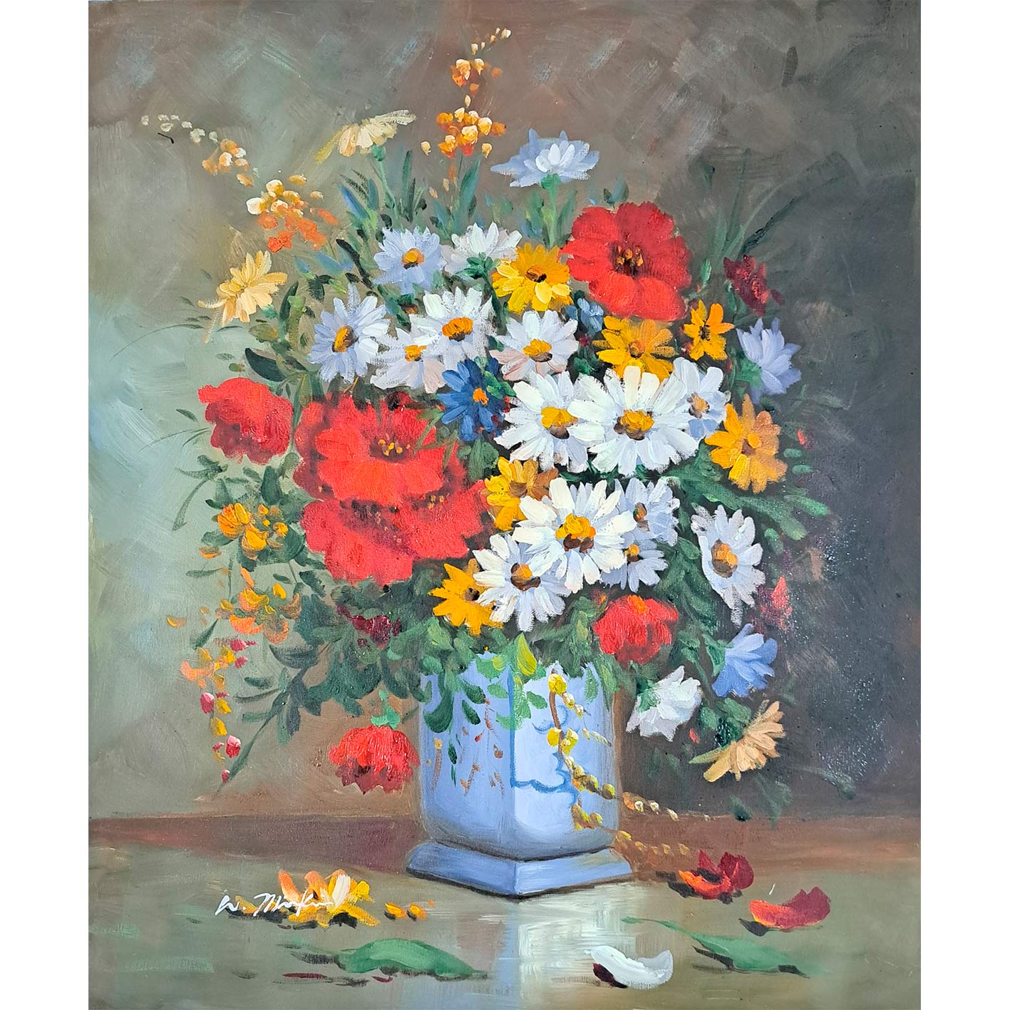 Cuadro Jarron Nuevas 50x60 cm
