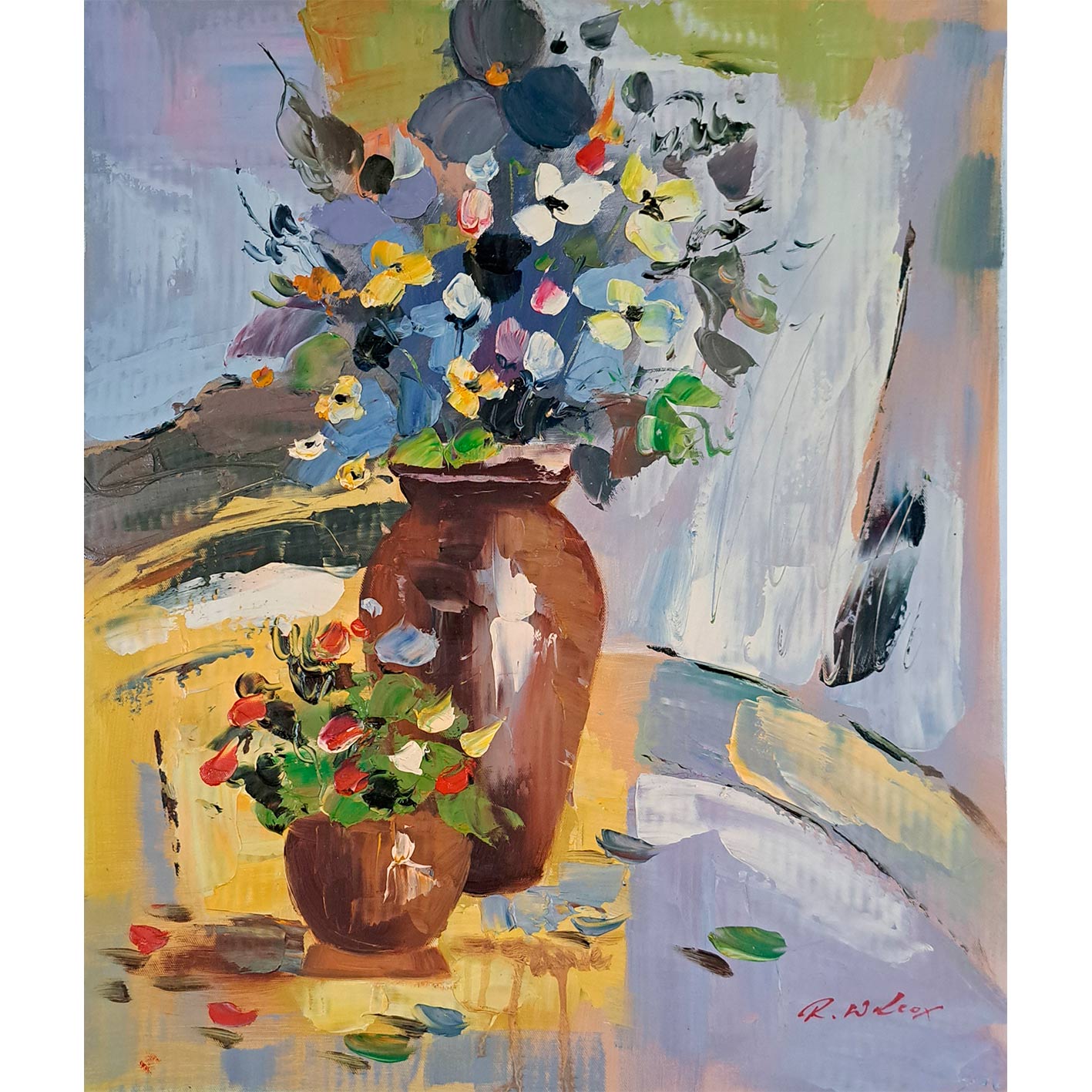 Cuadro Jarrón Plenitud  50x60 cm