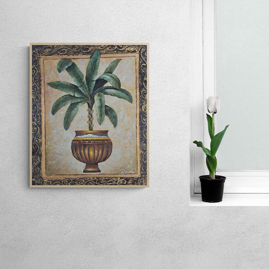 Cuadro Palmera Decorativa 50x60 cm