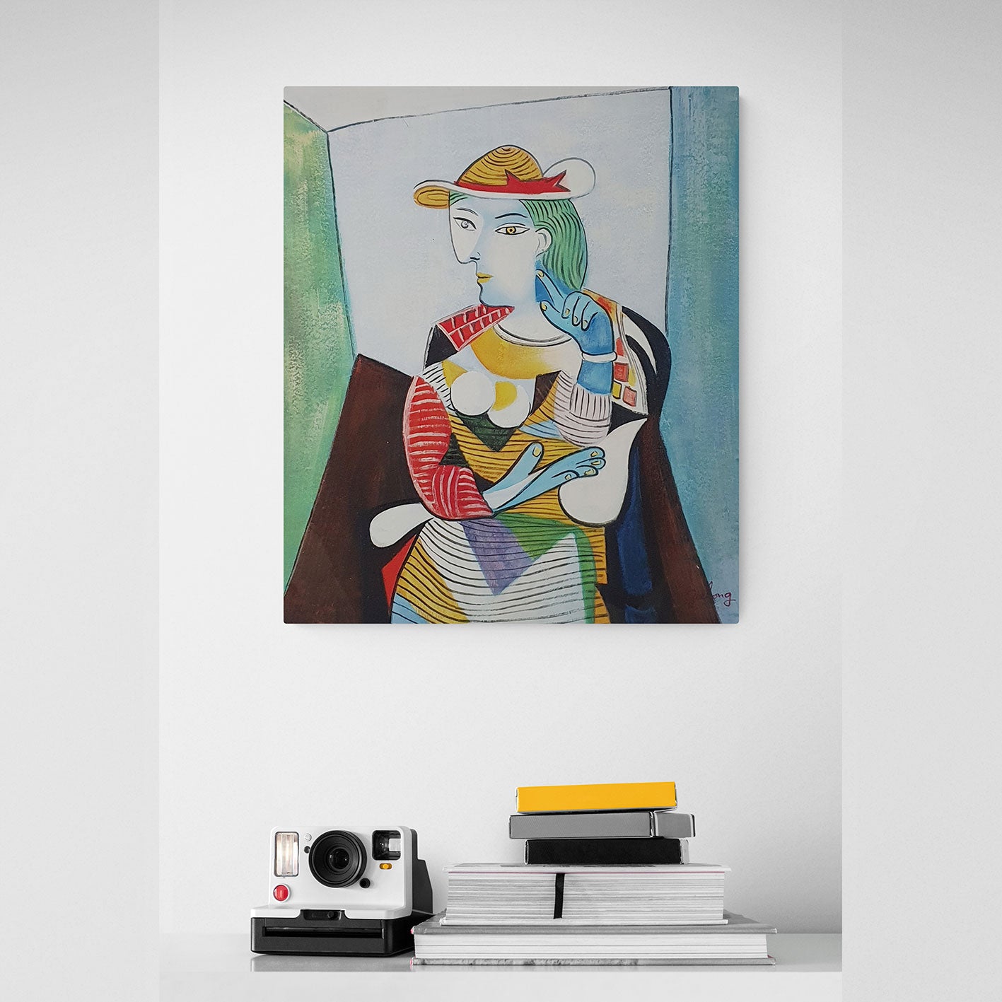 Cuadro Picasso Mujer Sentada 50x60 cm