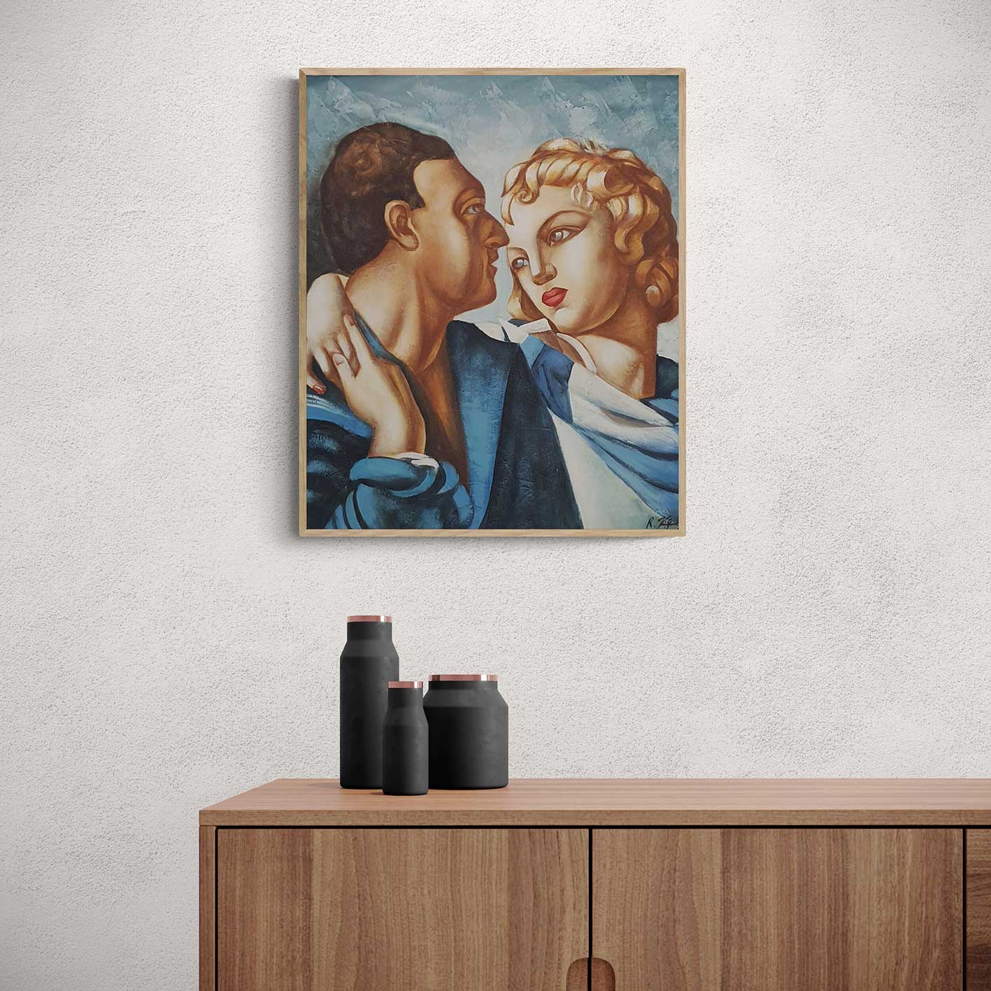 Cuadro Reproduccion Lempicka  II