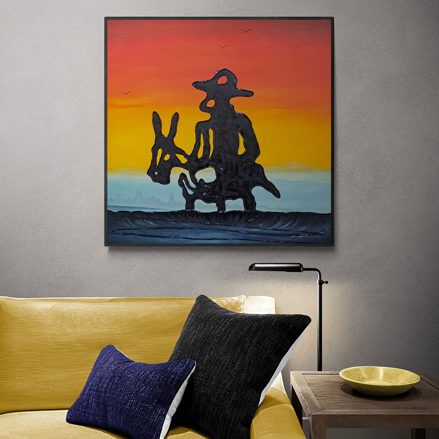 Cuadro Sancho Panza