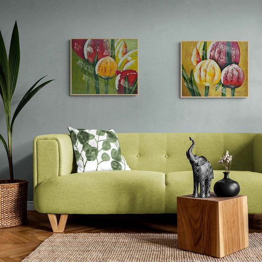 Cuadro Tulipanes Decoartions 60x50 cm [2 piezas]