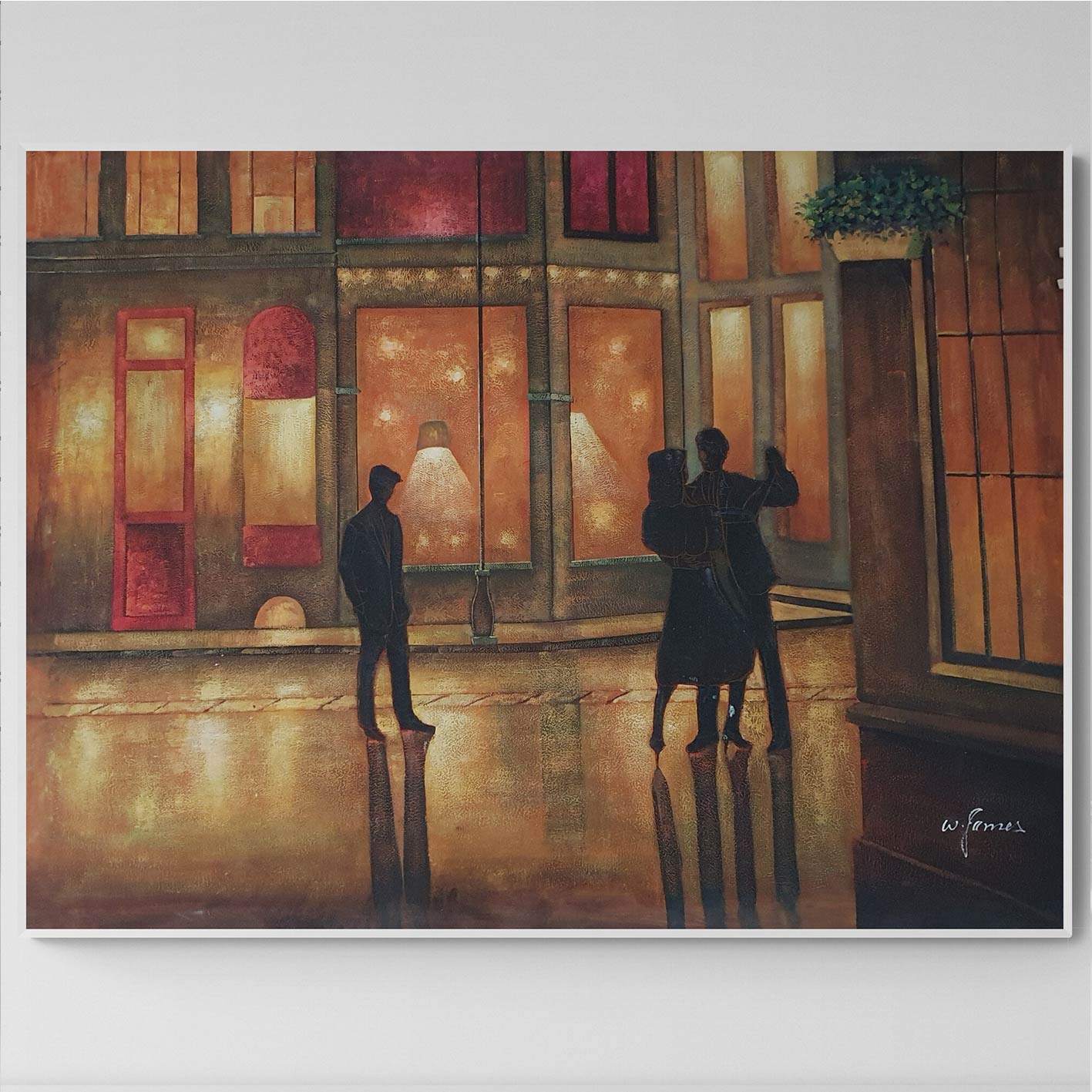 Cuadro Pareja Bailando 120x90 cm