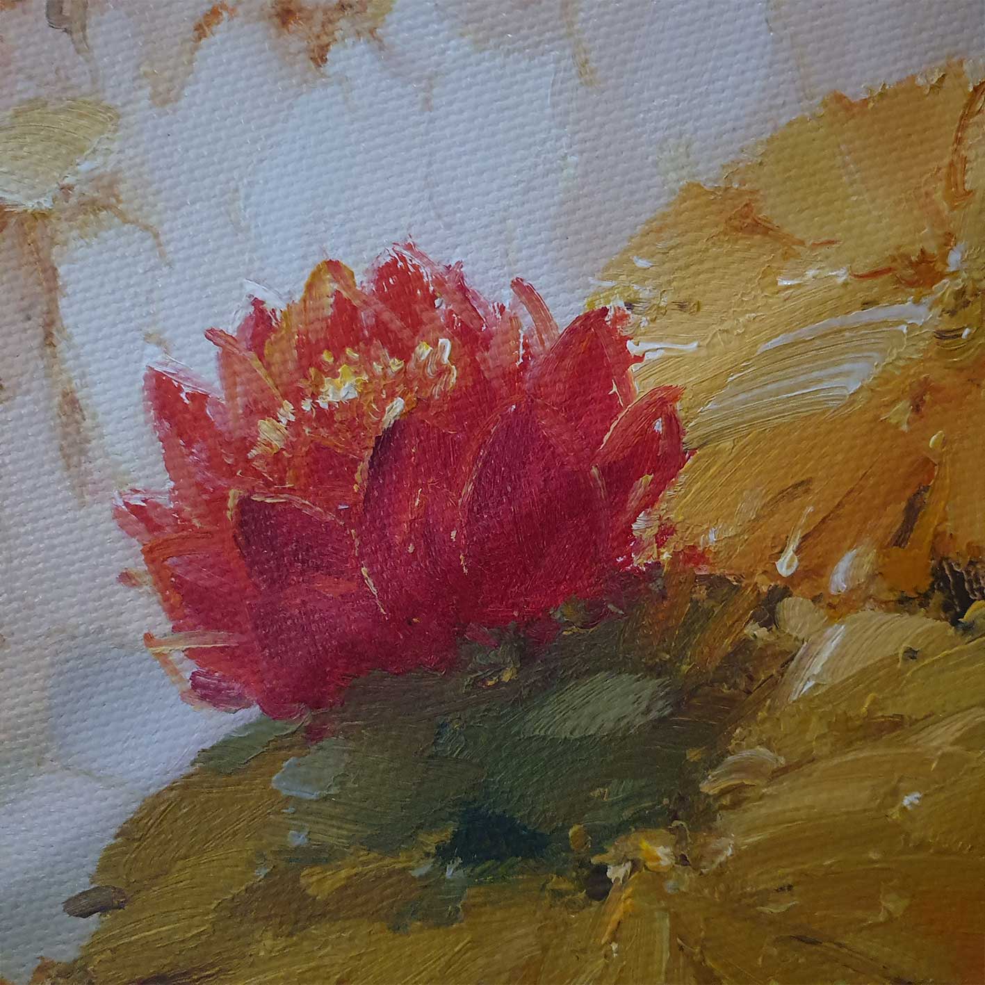 Cuadro Pareja Nenufares 40x90 cm [2 piezas]