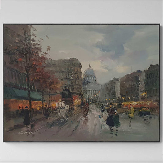 Cuadro París Calle 120x90 cm