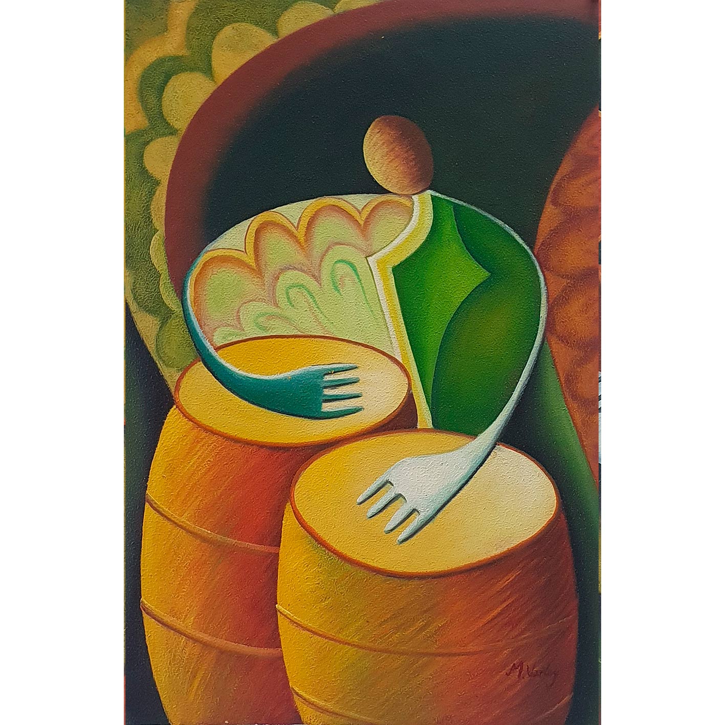 Cuadro Diptico Musical  60x90 cm [2 piezas]