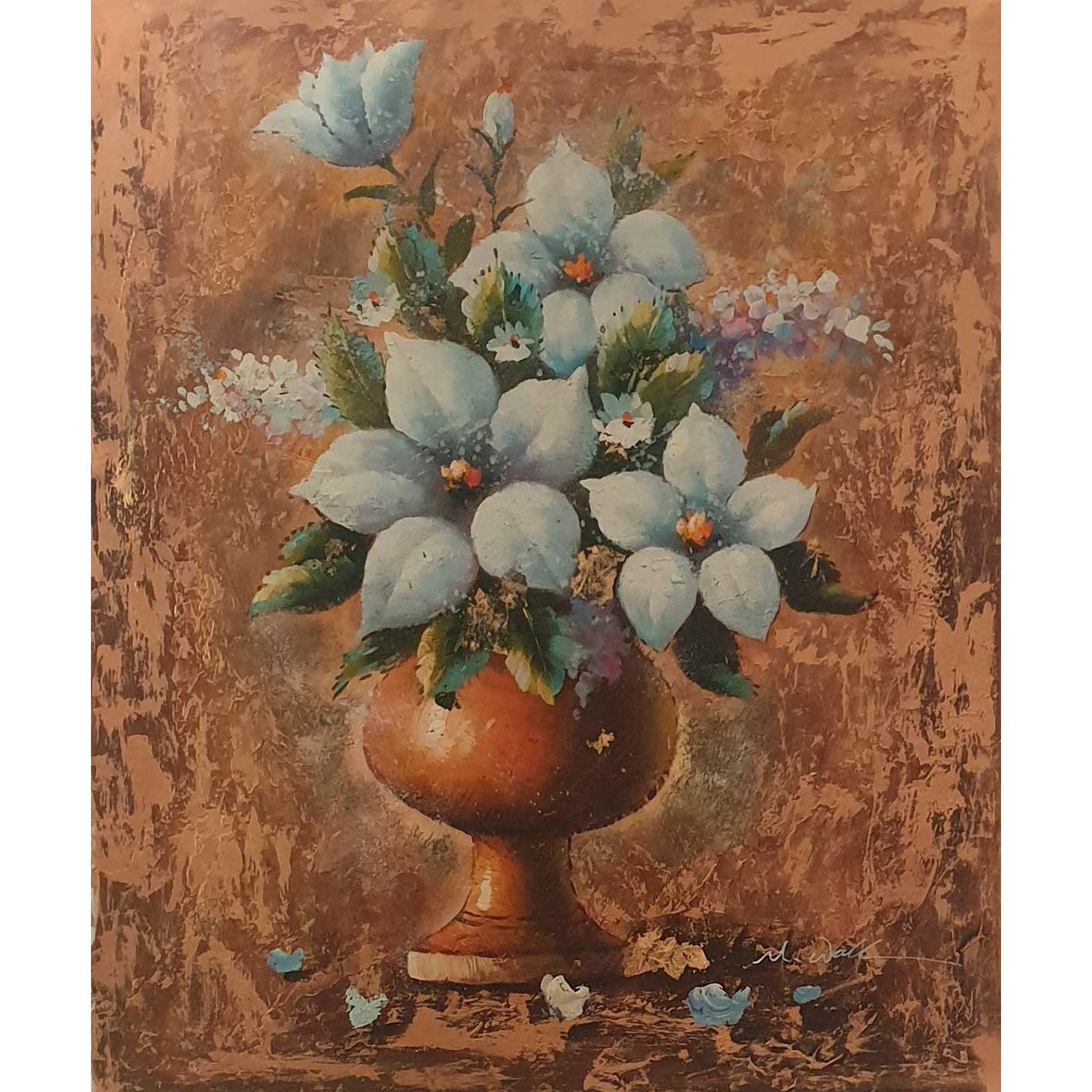 Cuadro Flores Decorativo 50x60 cm