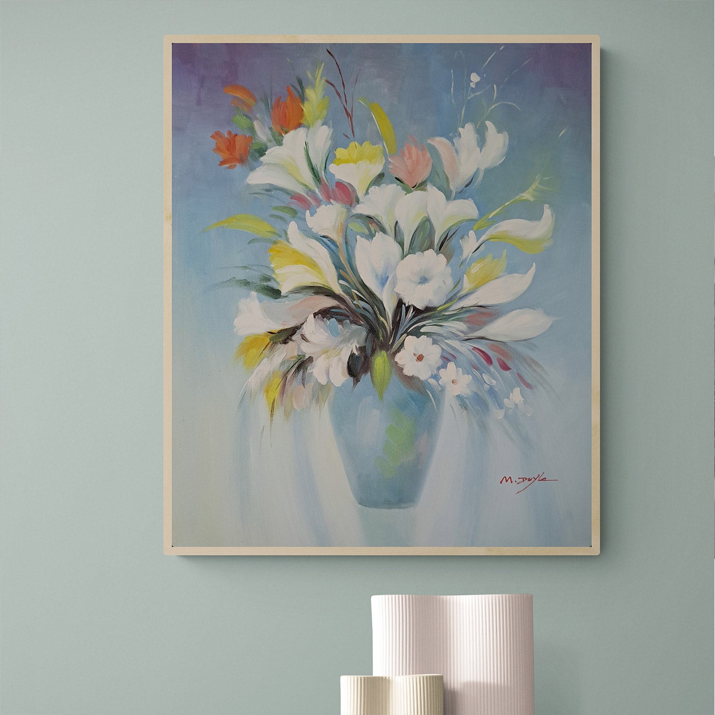 Cuadro Flores Fantasia 50x60 cm