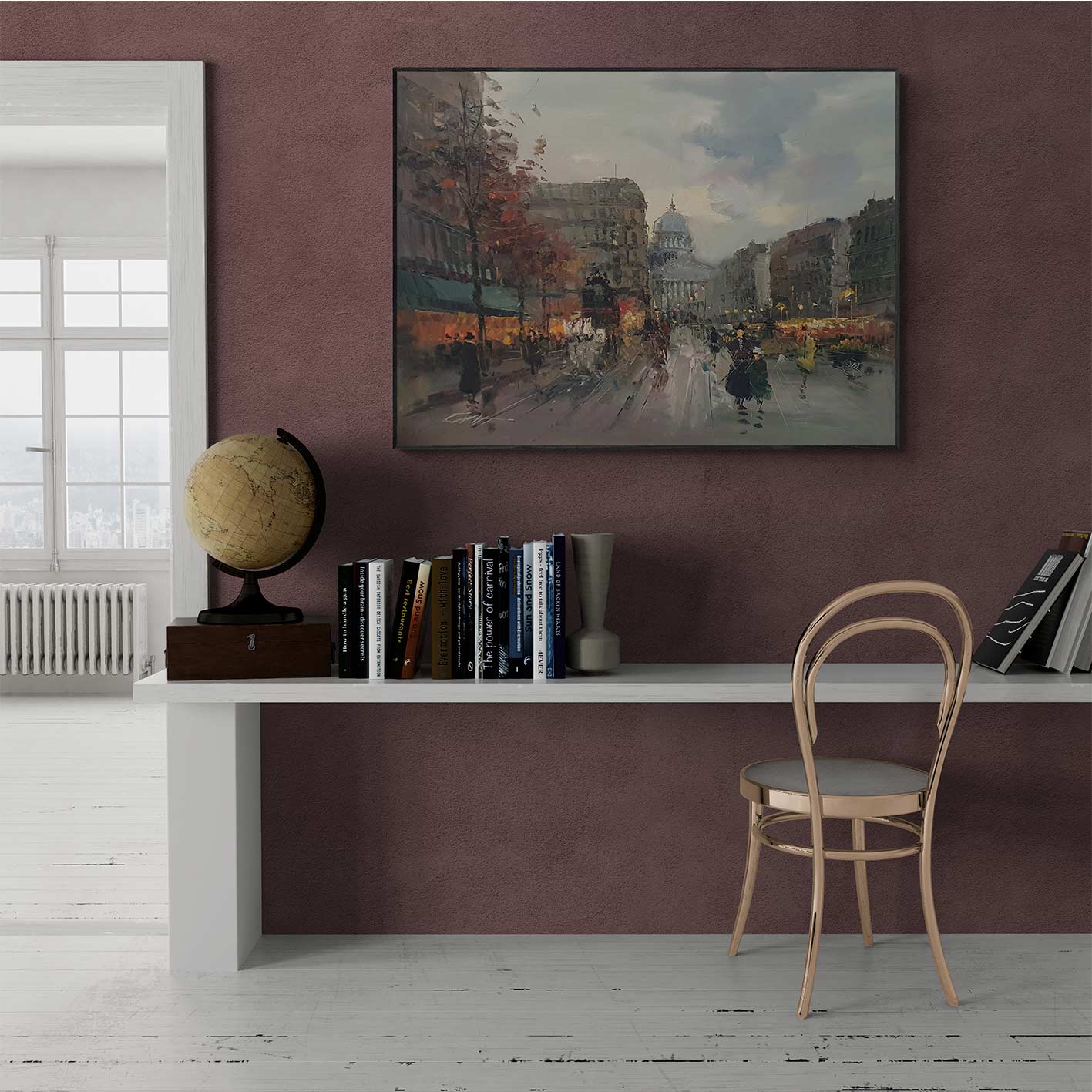 Cuadro Paris Calle 120x90 cm