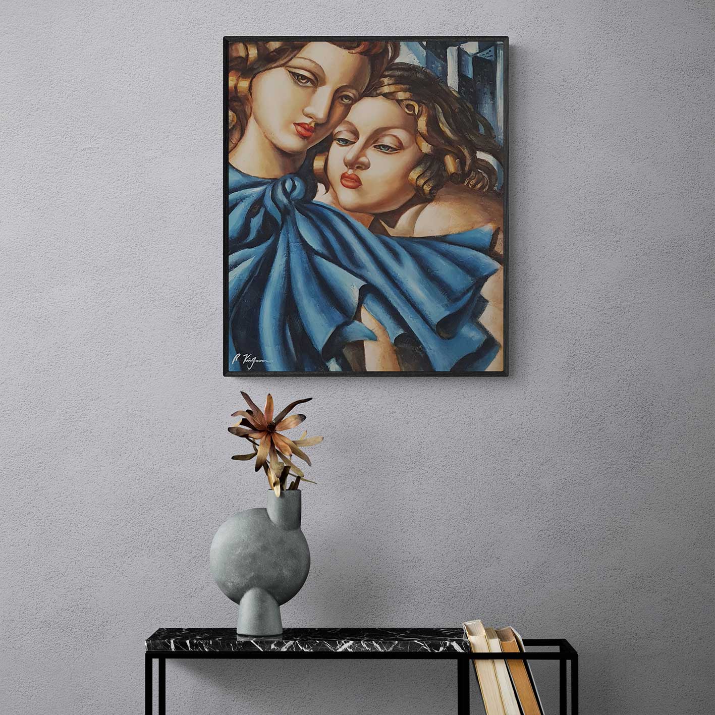 Cuadro Reproduccion Lempicka
