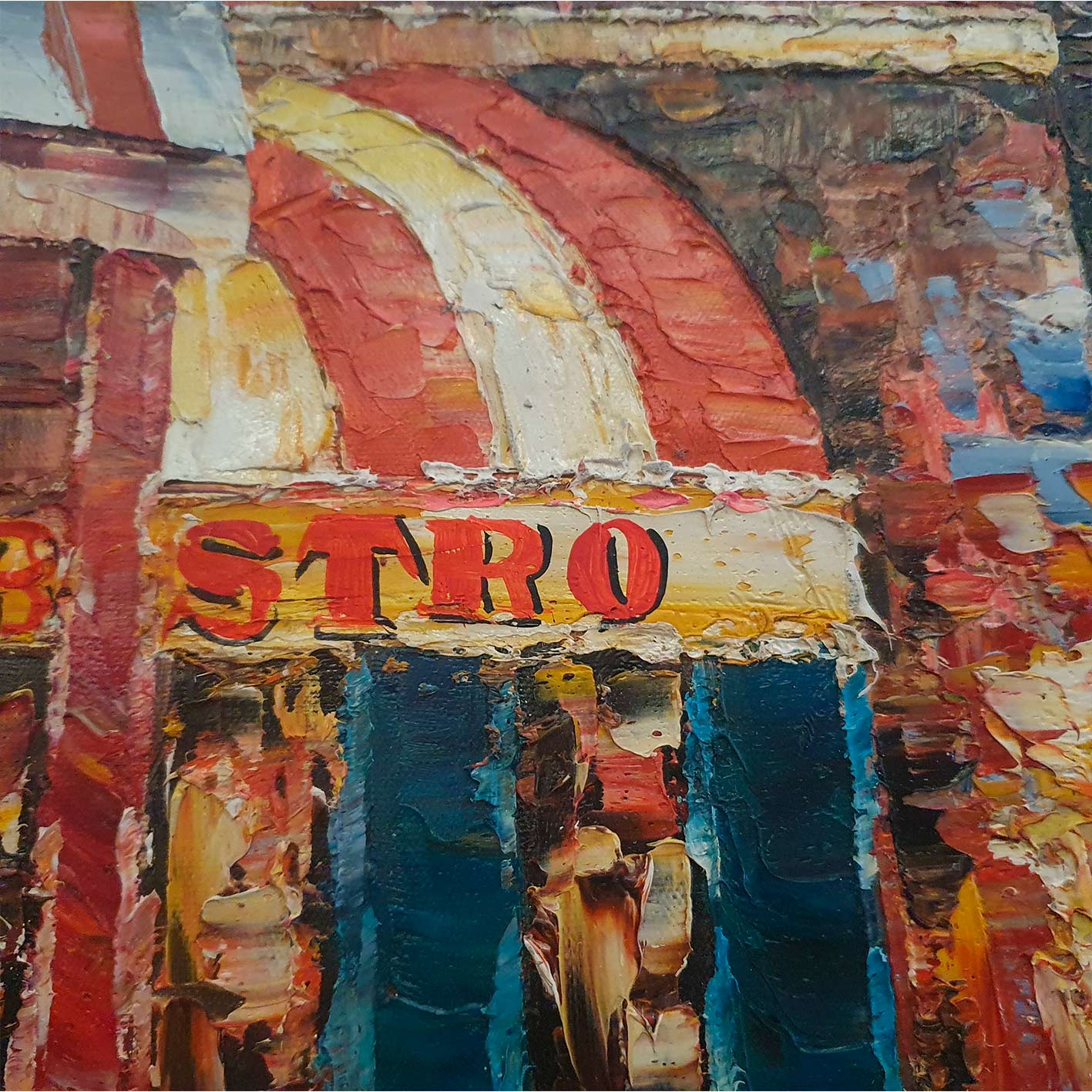 Cuadro Pueblos Mundo 90x60 cm