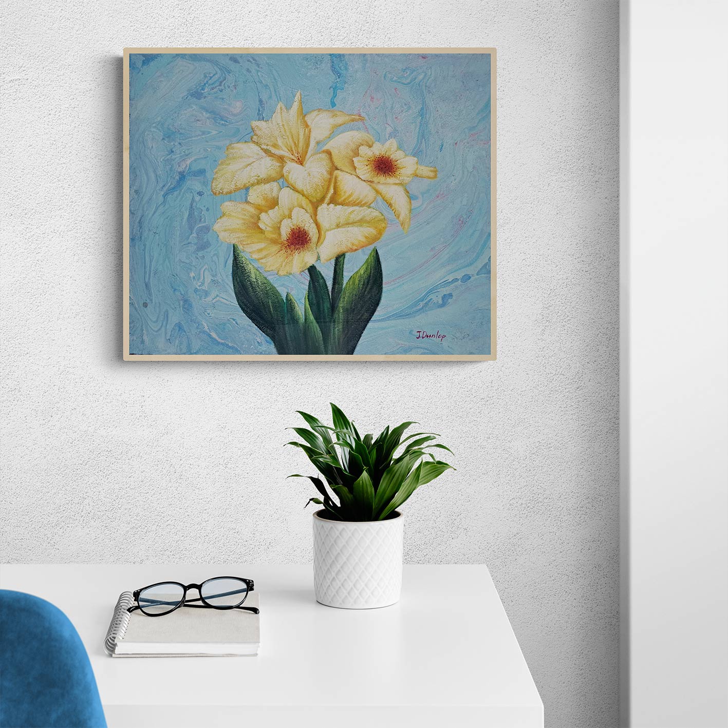 Cuadro Tulipanes Horizontal 60x50 cm