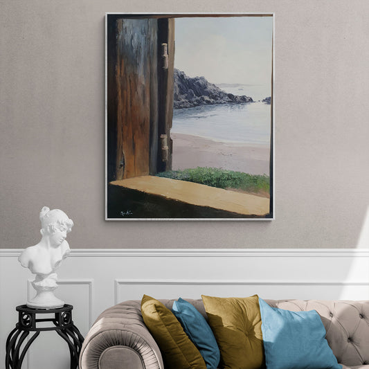 Cuadro Ventana Mar 82x102 cm