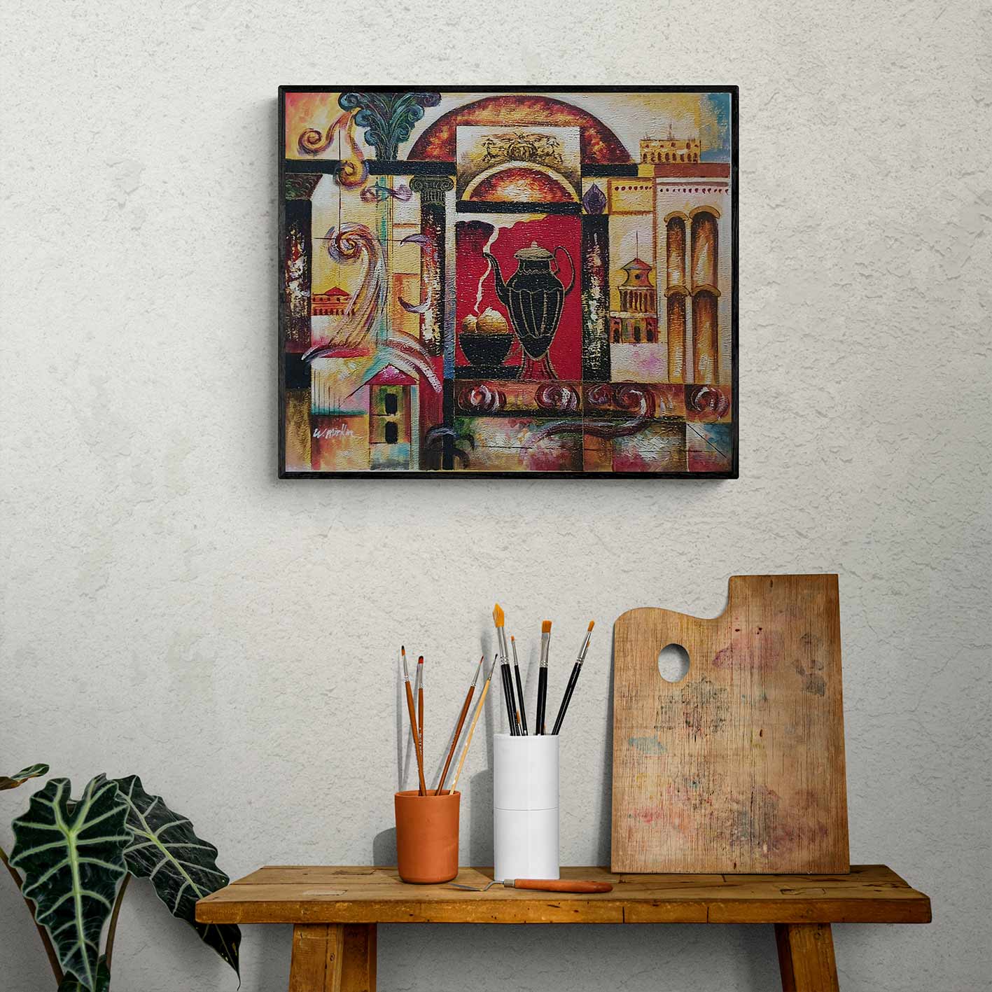 Cuadro Bodegon Colais 60x50 cm