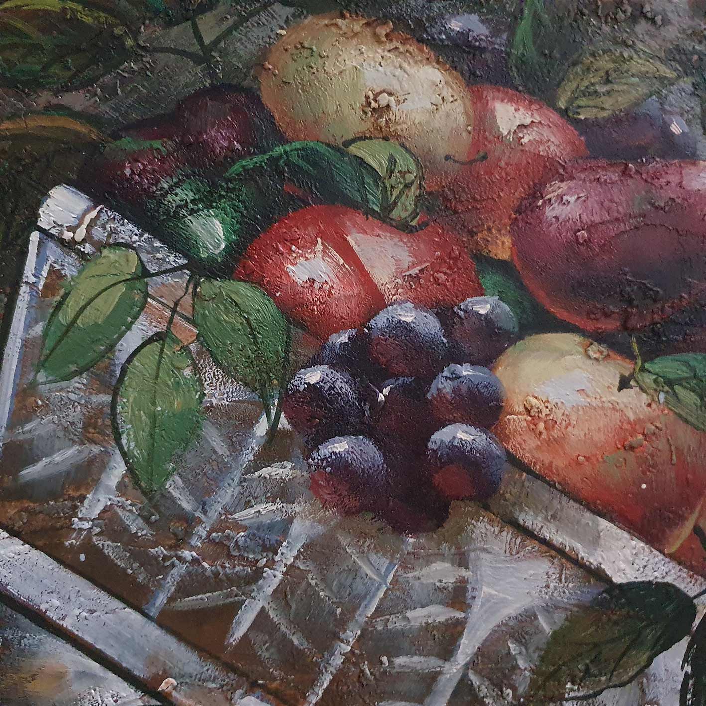 Cuadro Bodegon Fruta  60x50 cm