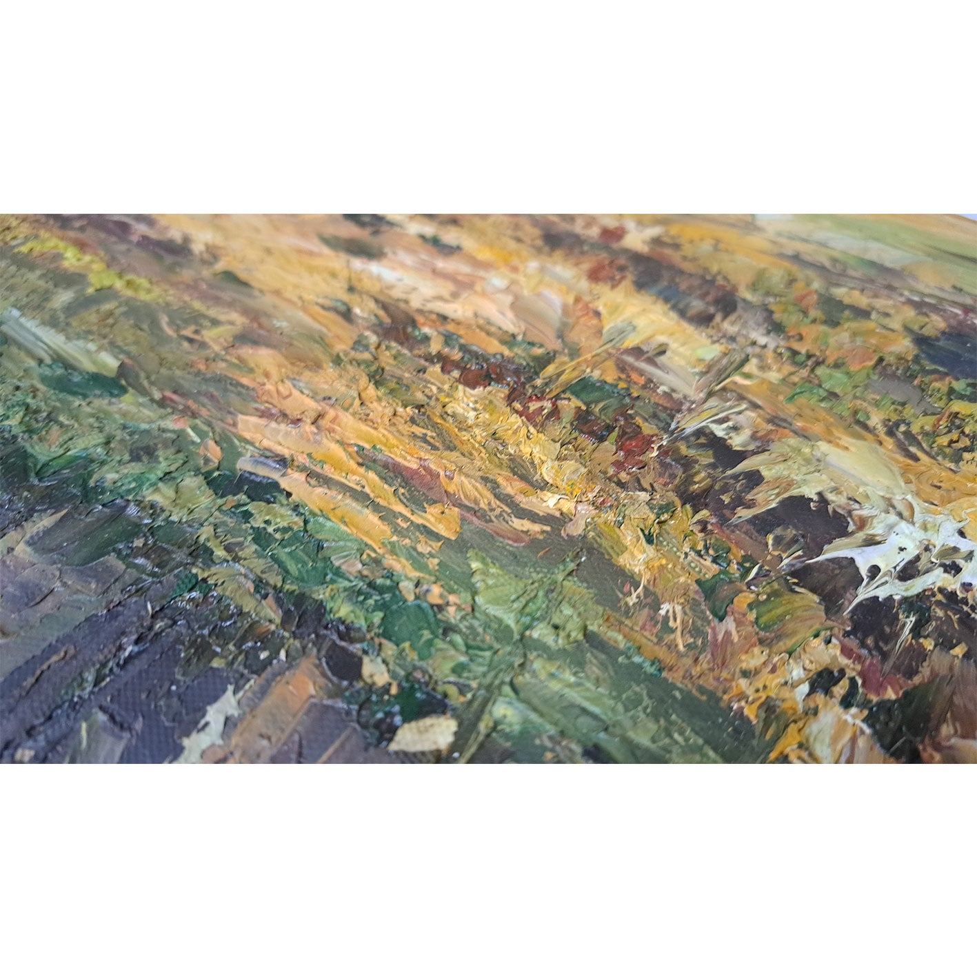 Cuadro El bosque  90x60 cm Texturas