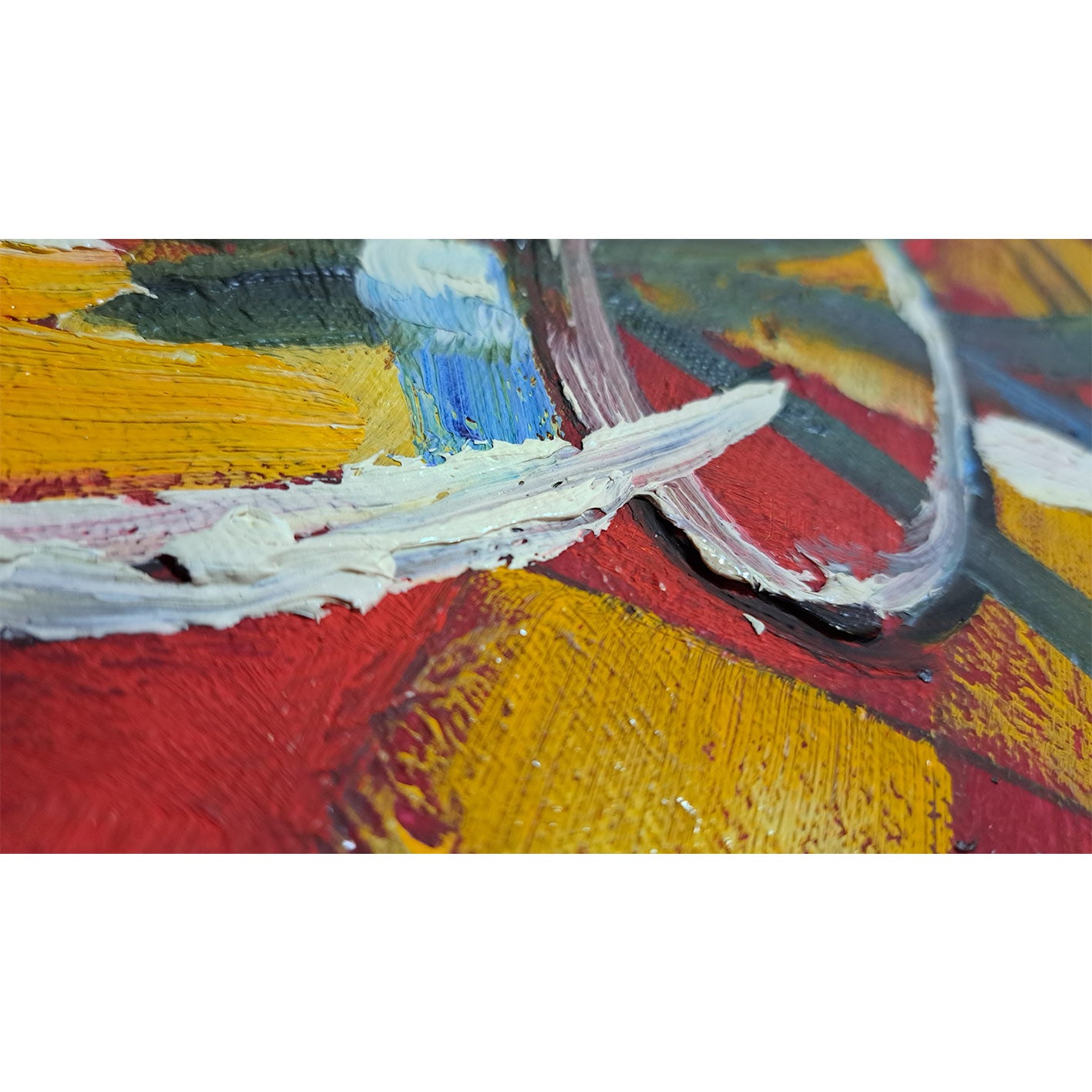 Lienzo Oleo Diptico Mantel  50X60 cm [2 piezas] Texturas