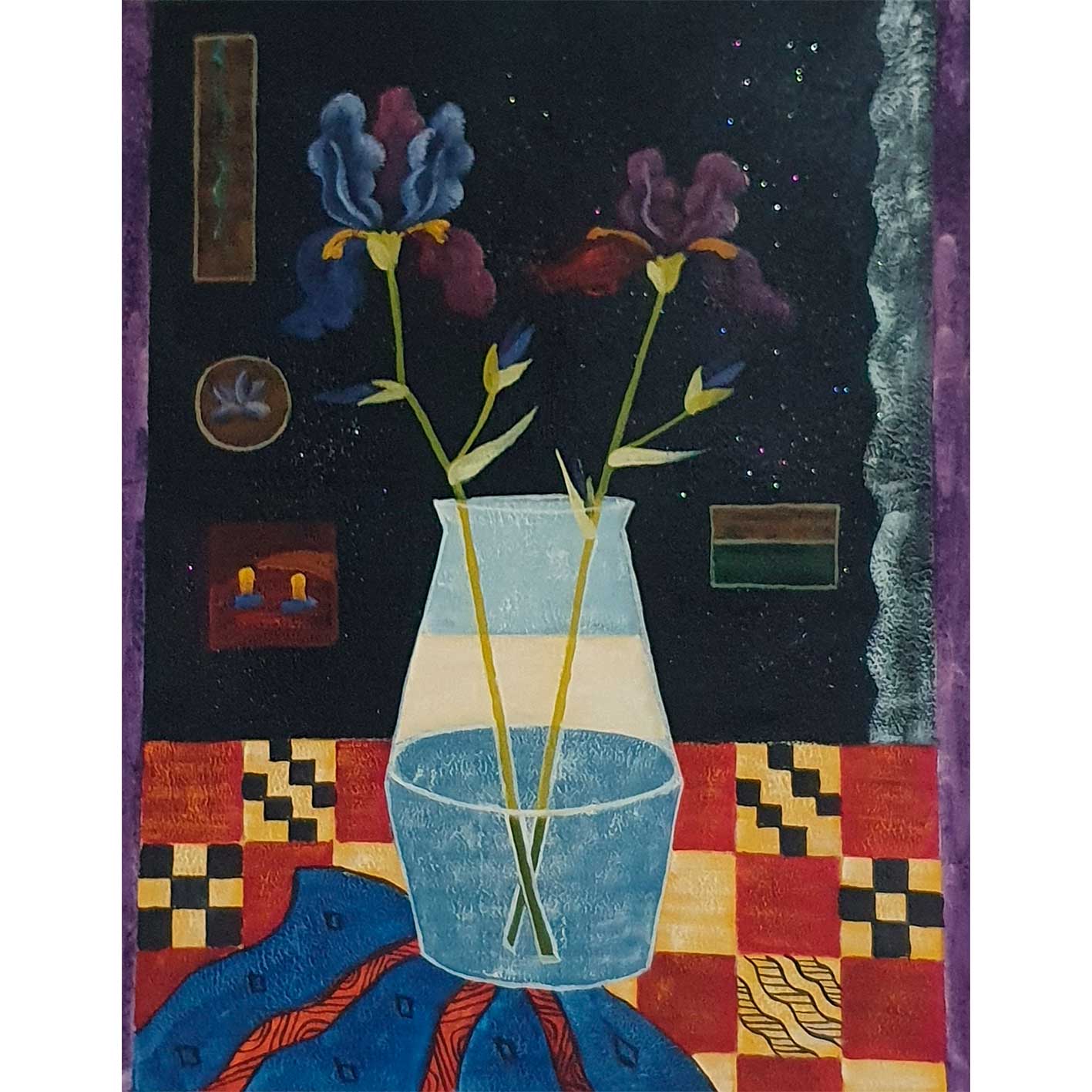 Cuadro Diptico Ramos  50X60 cm [2 piezas]
