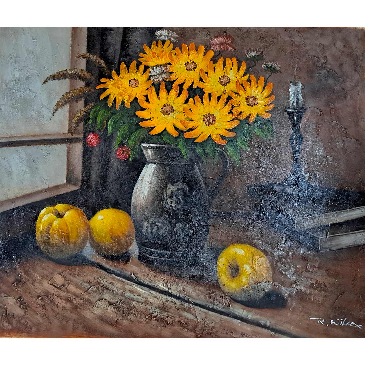Cuadro Bodegon Limonero 60x50  cm
