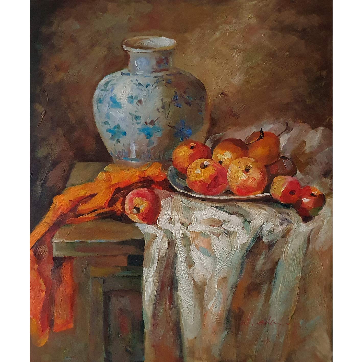 Cuadro Bodegon Ornamental  50x60 cm