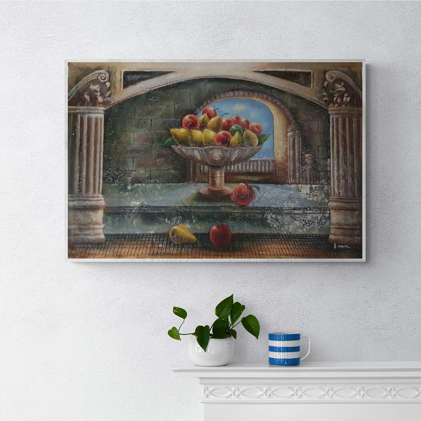 Cuadro Ceramicas Decoracion 90x60 cm