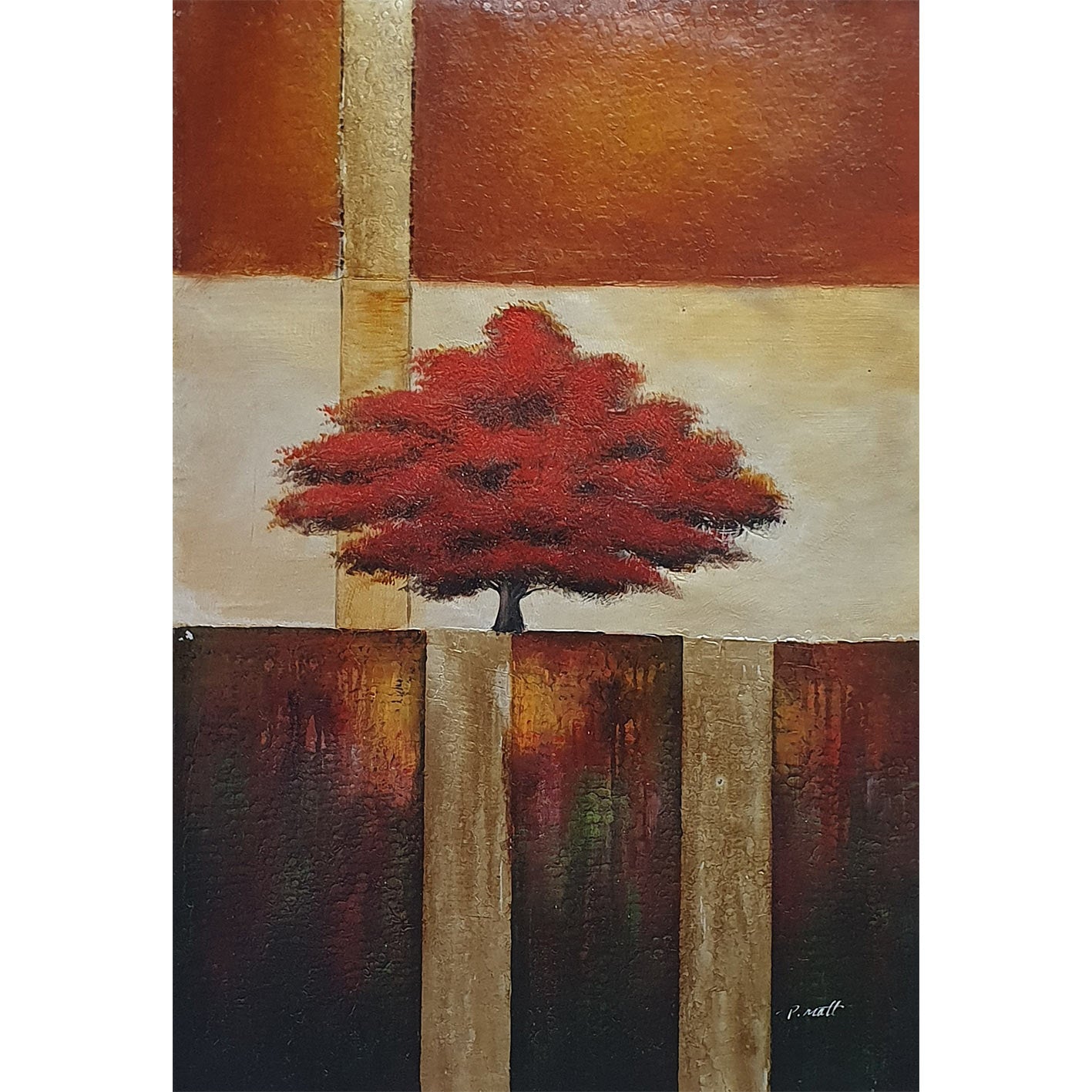 Cuadro Diptico Arboleda  60x90 cm [2 piezas]