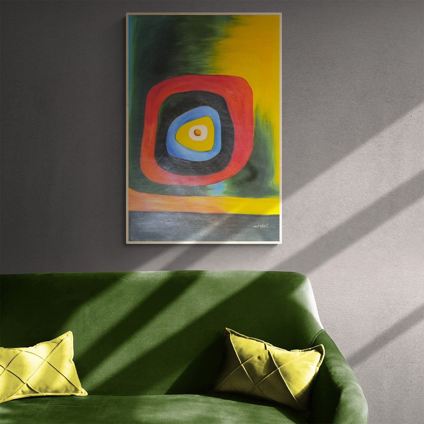Cuadro Diana Multicolor  60x90 cm