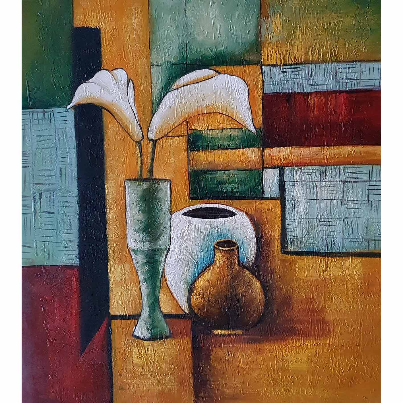 Cuadro Diptico Ausencia  50x60 cm [2 piezas]