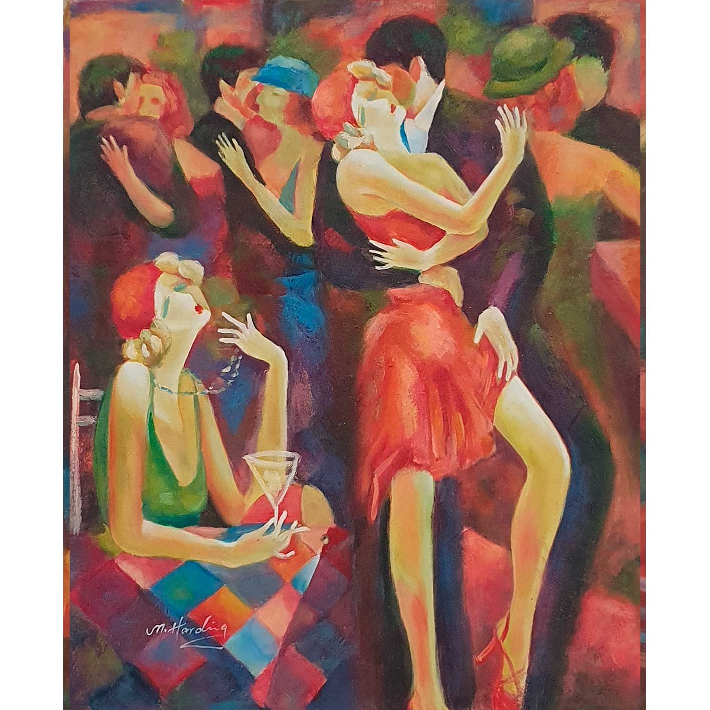 Cuadro Diptico Fiesta  50x60 cm [2 piezas]