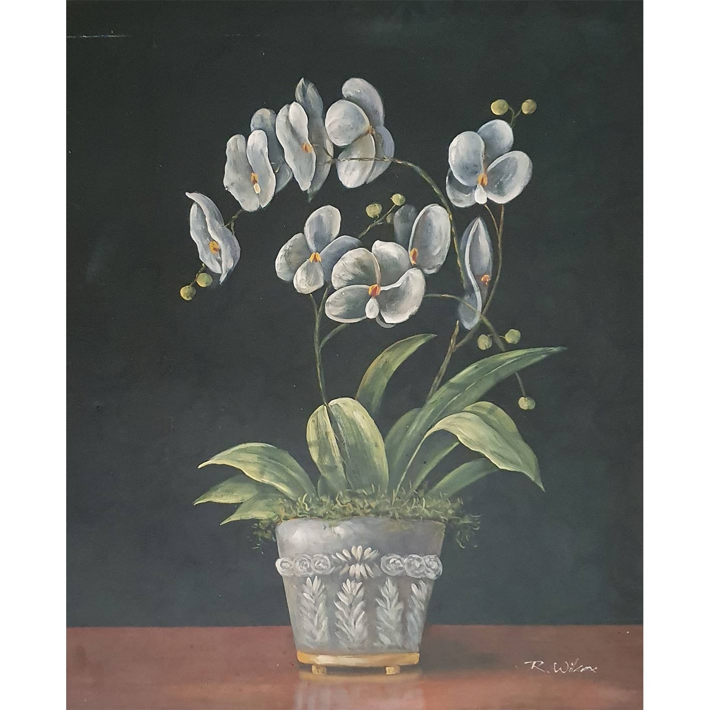 Cuadro Flor Jazmin 50x60 cm [2 piezas]